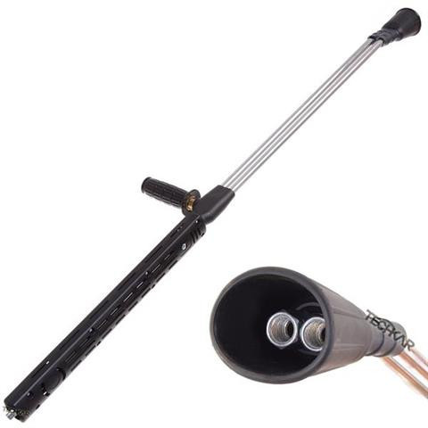 Lance Dublă Chimică 900 mm 2 în 1, Rezistență 280 Bar, Temperaturi până la 180°C, Debit 2400 l/h