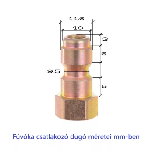Set 5 Duze Interșanjabile cu Conector Rapid pentru Mașini de Spălat cu Presiune, Mărime 040