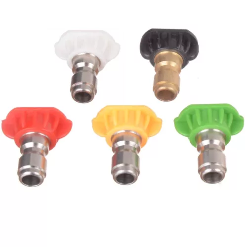 Set 5 Duze Interșanjabile cu Conector Rapid pentru Mașini de Spălat cu Presiune, Mărime 040