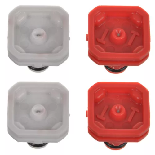 Set Original Duze Nilfisk Patio Power pentru Curățare cu Presiune - 2 Duze cu Jet Plat și 2 Duze cu Jet Punctual