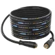 Furtun Premium de Înaltă Presiune, Rezistent la Temperatură, 20 Metri, cu Conectori M22-M22 pentru Karcher HD, HDS și Kranzle, DN8 250BAR 155°C