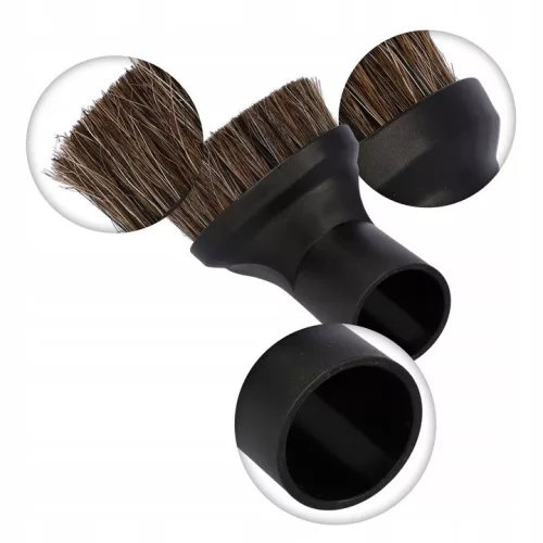 Cap de Curățare Original Karcher cu Peri Naturali pentru Aspiratoare - Diametru Interior 35mm, Lățime de Lucru 77mm, DN35 (9.770-656.0)
