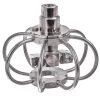 Cap Rotativ Profesional pentru Curățare Rezervoare IBC și Butoaie, Inox, Max 150 Bar