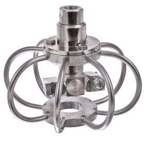   Cap Rotativ Profesional pentru Curățare Rezervoare IBC și Butoaie, Inox, Max 150 Bar