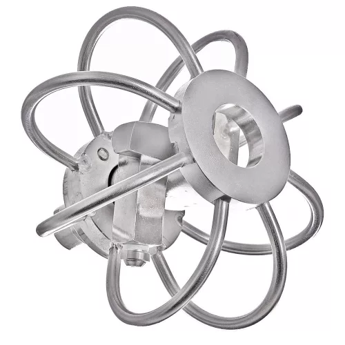 Cap Rotativ Profesional pentru Curățare Rezervoare IBC și Butoaie, Inox, Max 150 Bar