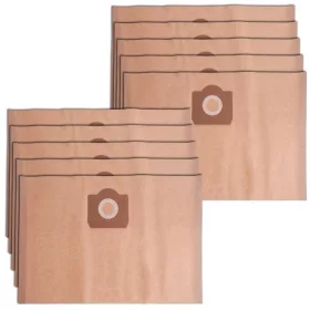 10x papír porzsák Kress NTX, NTS, 1200 EA TITAN TTB350VAC 1300W Protool VCP 260 porszívókhoz