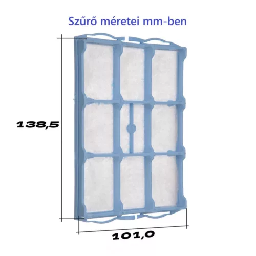 12 db szintetikus porzsák és HEPA szűrő készlet Bosch GL-30, Siemens porszívókhoz (SBMB01K, BBZ153HF, VZ01MSF cikkszámok kiváltására)