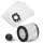 Set 5 Sacii de praf sintetici și filtru lavabil pentru aspiratoare Karcher WD2 PLUS, WD3, SE 4001, SE 4002 - Coduri înlocuitoare: 2.863-314.0 / 6.414-552.0 / 6.959-130.0