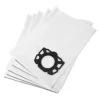 Set 5 Sacii de praf sintetici și filtru lavabil pentru aspiratoare Karcher WD2 PLUS, WD3, SE 4001, SE 4002 - Coduri înlocuitoare: 2.863-314.0 / 6.414-552.0 / 6.959-130.0