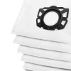 Set 5 Sacii de praf sintetici și filtru lavabil pentru aspiratoare Karcher WD2 PLUS, WD3, SE 4001, SE 4002 - Coduri înlocuitoare: 2.863-314.0 / 6.414-552.0 / 6.959-130.0