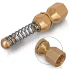 Duză Profesională de Curățare Canalizare cu Arc 040, Tip Cârtiță, Filet 1/8 inch