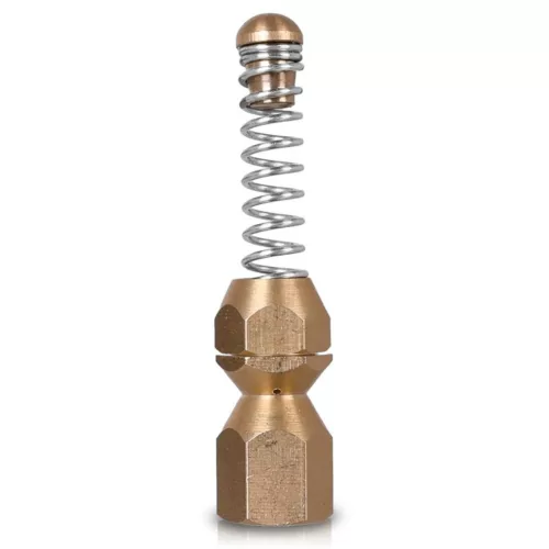 Duză Profesională de Curățare Canalizare cu Arc 040, Tip Cârtiță, Filet 1/8 inch
