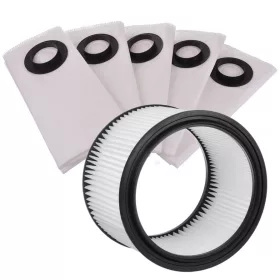 Szűrő és Szintetikus Porzsák Készlet a MAKITA 447, 447L, 447M, 447MX Számára - P-70225