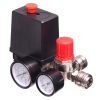 Regulator de Presiune pentru Compresor cu Manometre Duble 1/4" Technic PL-230-2, 230V