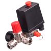 Regulator de Presiune pentru Compresor cu Manometre Duble 1/4" Technic PL-230-2, 230V