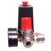 Regulator de Presiune pentru Compresor cu Manometre Duble 1/4" Technic PL-230-2, 230V