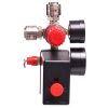 Regulator de Presiune pentru Compresor cu Manometre Duble 1/4" Technic PL-230-2, 230V