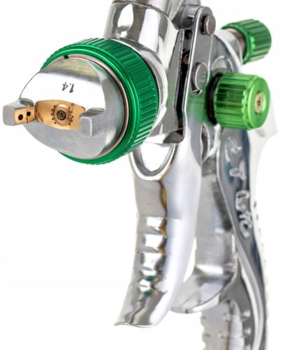 Set Pistol de Vopsit 4 Bucăți cu Duze HVLP 1.4, 1.7, 2.0, 2.5 mm + Rezervor 600ml TC Technic H-601K