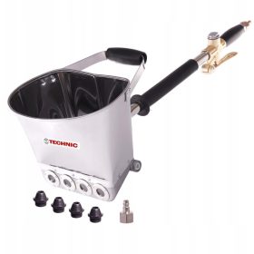   Pompă Pneumatică pentru Aplicarea Tencuielii pe Pereți Laterali cu 8 Duze Metalice