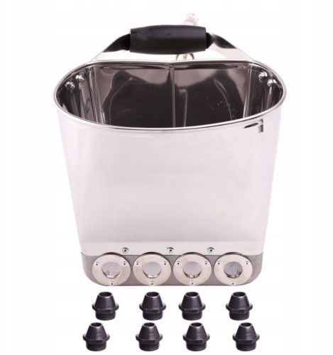 Pompă Pneumatică pentru Aplicarea Tencuielii pe Pereți Laterali cu 8 Duze Metalice