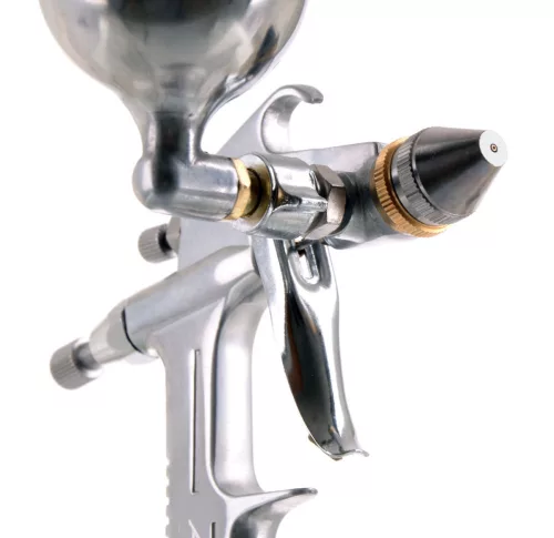 Pistol de Vopsit Auarita K-3 Pulverizare cu Volum Mare și Presiune Mică Mini cu Duza de 0,5 mm și Rezervor Lateral de 200 ml