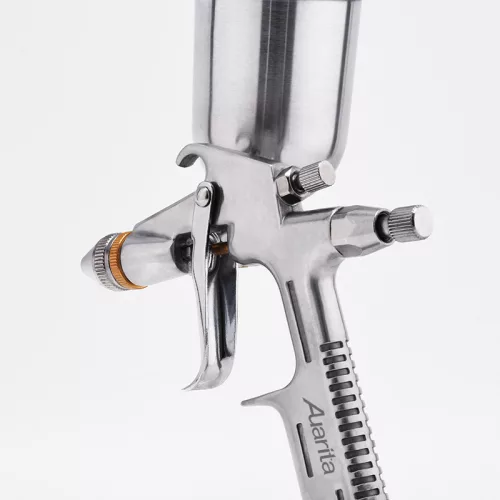 Pistol de Vopsit Auarita K-3 Pulverizare cu Volum Mare și Presiune Mică Mini cu Duza de 0,5 mm și Rezervor Lateral de 200 ml