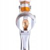 Pistol de Pulverizare Auarita H-827 HVLP Auriu 2.5 mm, Furtun 1/4", Capacitate 600 ml, Material Metalic