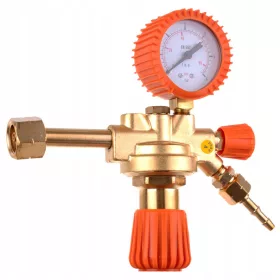   Reductor de Presiune Technic 2078 pentru Butelii de Propan-Butan de 11 kg cu Manometru
