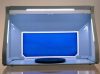 Cabină de Pictură Portabilă cu Iluminare LED și Ventilator Reglabil HS-E550BLK, Platformă Rotativă 19 cm, Alimentare 12V, 2340 Lumeni