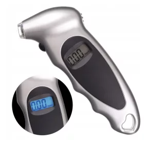   DTG202 - Manometru Digital pentru Anvelope, cu Afișaj LCD și Iluminare cu LED, Interval 0-150 PSI