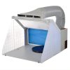 Cabină de Pictură Portabilă cu Iluminare LED și Ventilator de Evacuare HS-E420DCLK