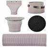 Cabină de Pictură Portabilă cu Iluminare LED și Ventilator de Evacuare HS-E420DCLK