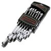 Set de Chei Inelare și Deschise cu Rachetă, 7 Bucăți, 8-19 mm, Oțel Crom-Vanadiu, TC Technic E1612