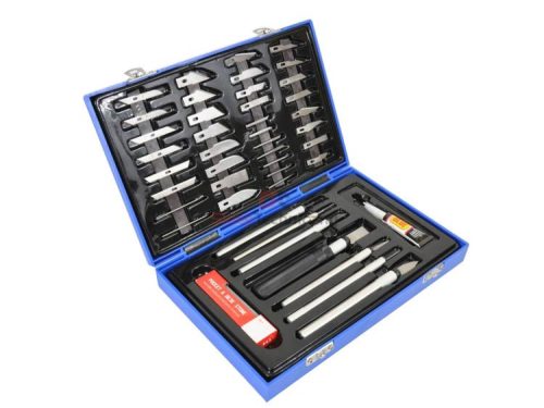 Set de Cuțite de Modelare 52 Piese TC Technic BD-450 pentru Tăierea Precisă a Materialelor Diverse