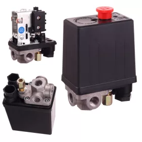   Comutator de Presiune pentru Compresor, Compatibil cu Rezervor de 24-50 Litri, 230V - Model CD033-2