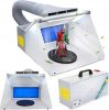 Cabină Portabilă pentru Pictură cu Extractor și Iluminare LED pentru Aerograf TC Technic BD-512A