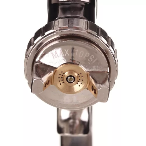 Pistol de vopsit AUARITA MP-500 cu duză de 1,2 mm, pulverizare cu volum redus și presiune joasă, din oțel inoxidabil, pentru lacuri și vopsele pe bază de apă