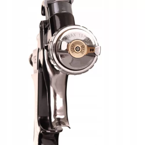 Pistol de vopsit AUARITA MP-500 cu duză de 1,2 mm, pulverizare cu volum redus și presiune joasă, din oțel inoxidabil, pentru lacuri și vopsele pe bază de apă