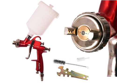 Pulverizator Auarita K-400 LVMP 1.4 mm, Oțel Inoxidabil, 600 ml Rezervor