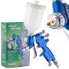 Pistol de Vopsit Mini Exclusiv Italco H-951 HVLP, Duza 0,8 mm, Capacitate 250 ml