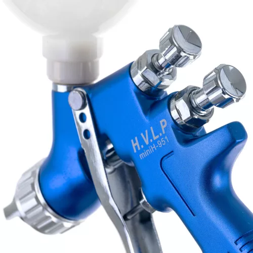 Pistol de Vopsit Mini Exclusiv Italco H-951 HVLP, Duza 0,8 mm, Capacitate 250 ml