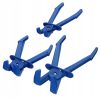 Set clește curbat pentru prinderea furtunurilor de apă și ulei cu blocare (3 bucăți) TC Technic SK1815B