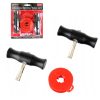 Set Profesional de Tăiere Geamuri Auto TC Technic SK2619 cu Cablu de Oțel și Două Mânere