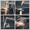 Gazăgător Propan-Oxigen, Acetilenă-Oxigen, Pistol de Tăiere 900 mm cu Mâner de Control MUBEX ZC-11B-900