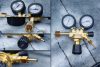Reductor de Presiune Dioxid de Carbon și Argon TC Technic ZR-39C pentru Sudură cu Tungsten în Gaz Inert, Metal Inert Gaz, Metal Activ Gaz, Migomat și Acvarii