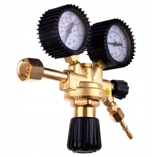 Reductor de Presiune Dioxid de Carbon și Argon TC Technic ZR-39C pentru Sudură cu Tungsten în Gaz Inert, Metal Inert Gaz, Metal Activ Gaz, Migomat și Acvarii