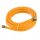 Furtun de Gaz 5m pentru Butelie Mare 11 kg - Compatibil cu Propan și Butan, Presiune Maximă 10 bar, Filet Intern 3/8 "L și W21.8x1/4 "LH