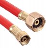 Furtun de Gaz 5m pentru Butelie Mare 11 kg - Compatibil cu Propan și Butan, Presiune Maximă 10 bar, Filet Intern 3/8 "L și W21.8x1/4 "LH