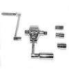 Cheie Dinamică pentru Autoturisme cu 3 Adaptoare și Geantă din Plastic 1/16 1/2" Big Red TRX31005
