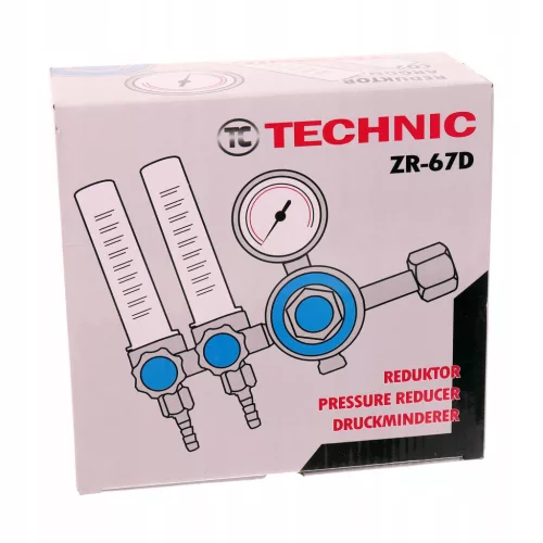 Reductor de Presiune Dioxid de Carbon și Argon de Înaltă Calitate cu Două Rotametre TC Technic ZR-67D